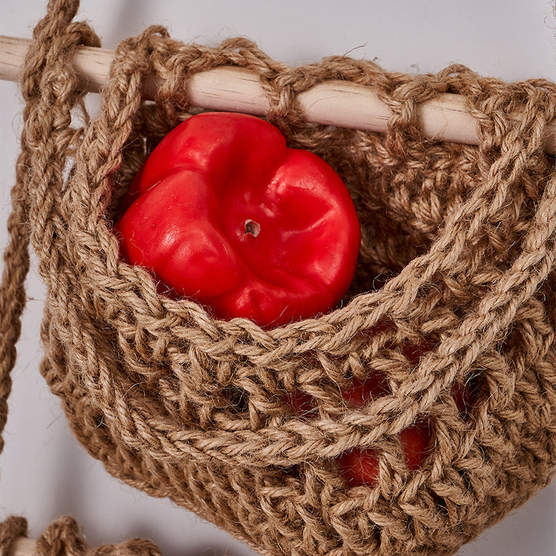 Woven Cotton Rope Storage Basket — Decorative Organizer for Home & Nursery