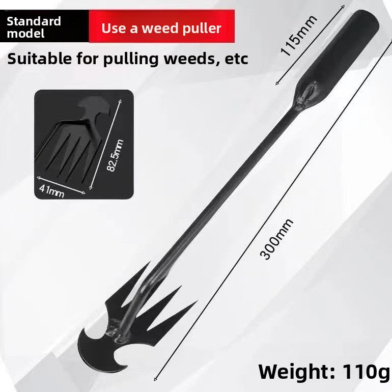 Garden Weeding Tool with Root Puller — Ergonomic Hand Weeder for Easy Weed Removal