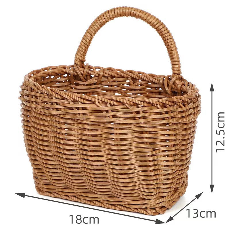 Woven Wall Mounted Storage Basket