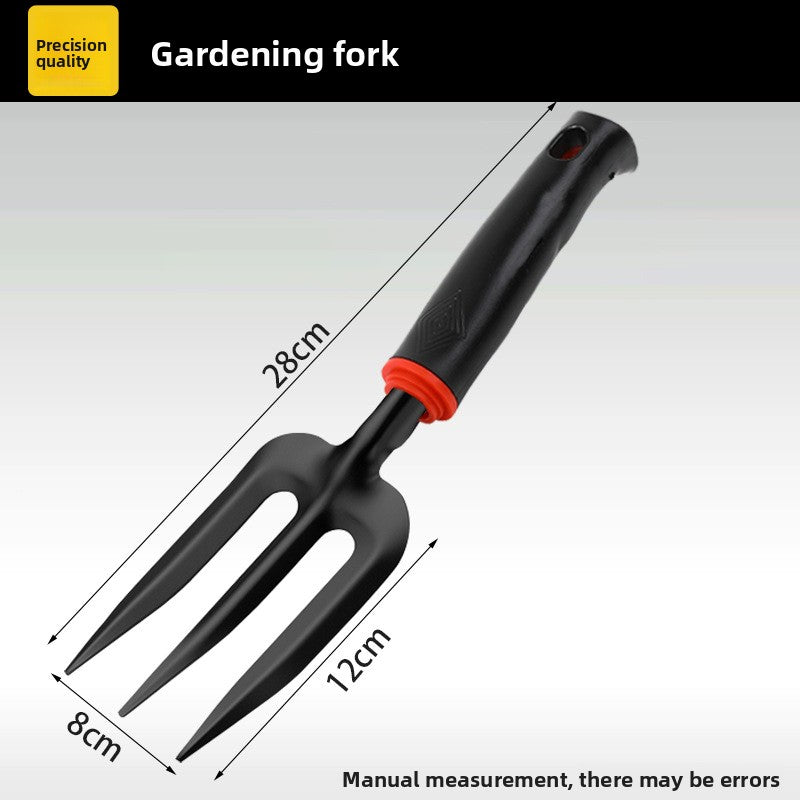 Garden Hand Tools — Heavy-Duty Carbon Steel Shovel, Rake, Hoe & Cultivator