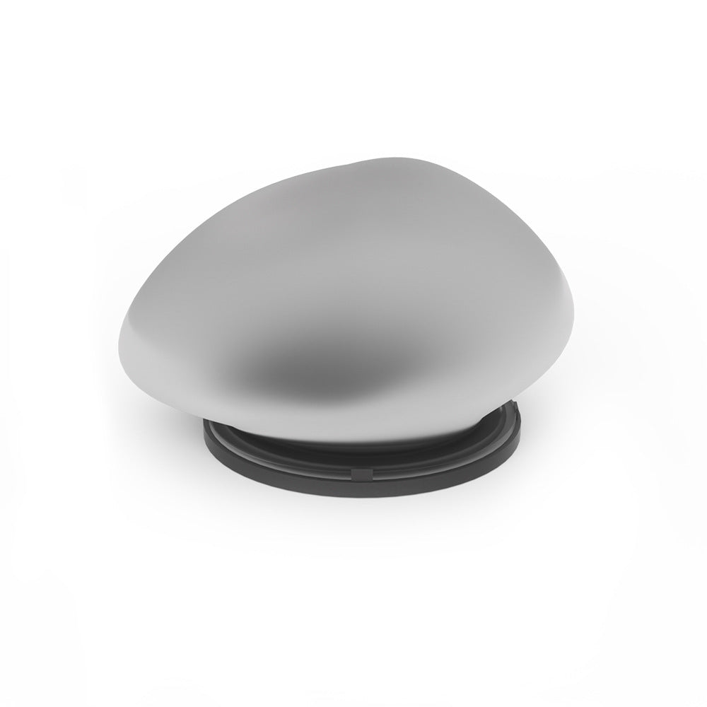 Solar Powered Garden Pebble Stone Light Set of 2 | Outdoor Pathway Decor