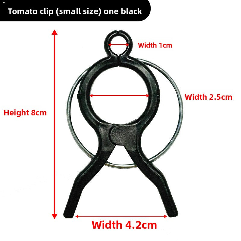 Garden Plant Support Clips — Gentle Stem Ties for Climbing Plants & Vines (Reusable)