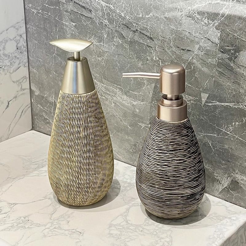Retro Ceramic Press Bottle for Bathroom Essentials