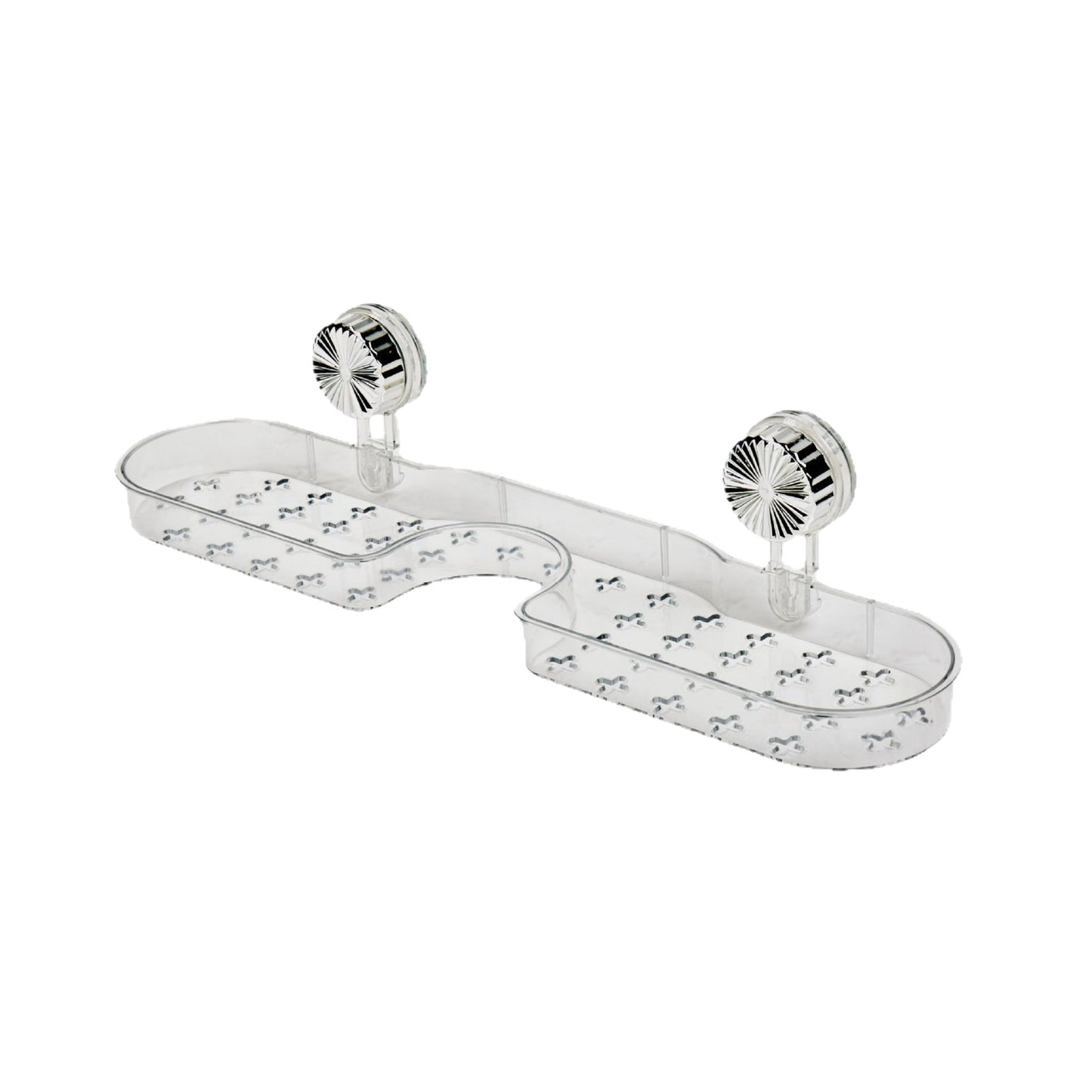 Suction Cup Bathroom Rack — No-Drill Shower Storage