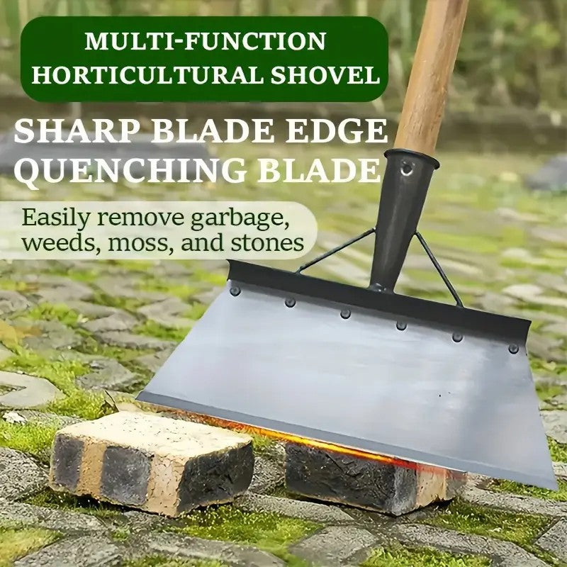 Garden Shovel — Heavy-Duty Carbon Steel Hand Spade for Digging & Transplanting