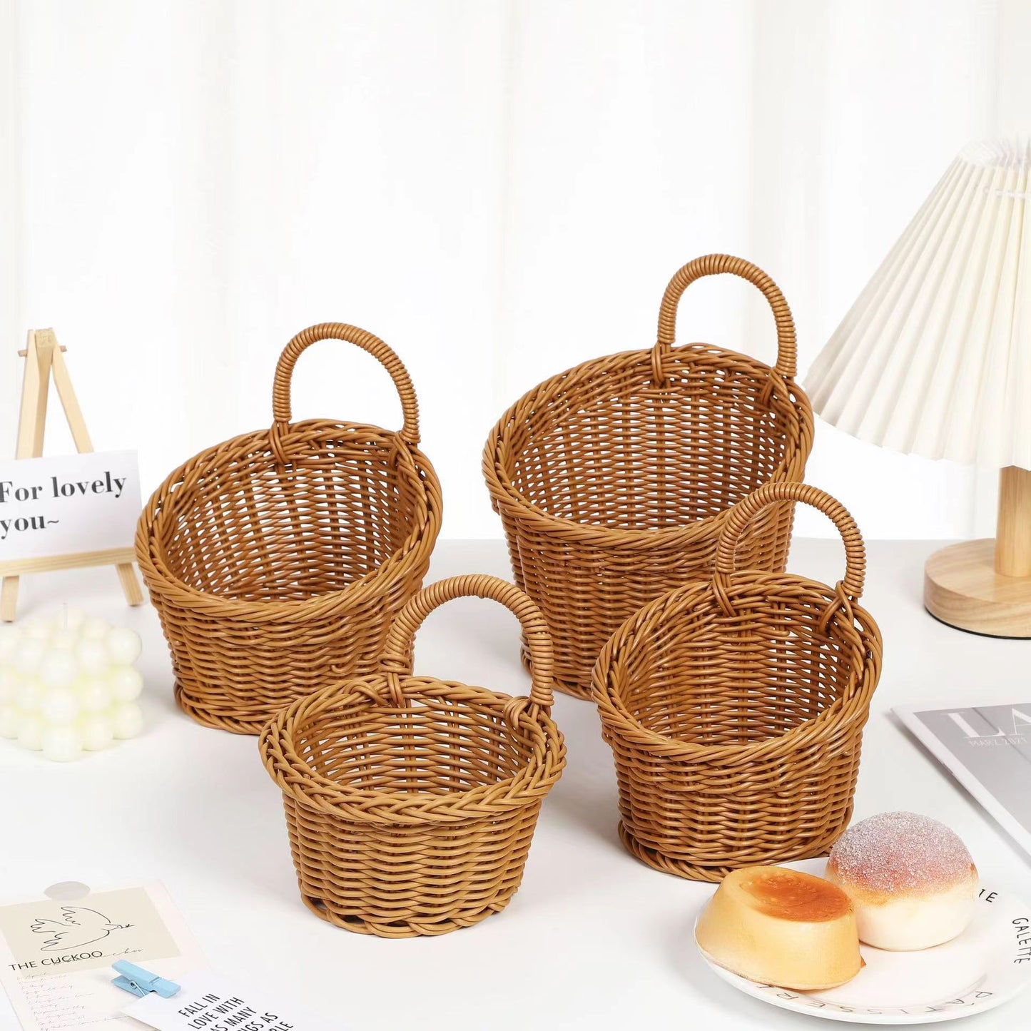 Woven Wall Mounted Storage Basket