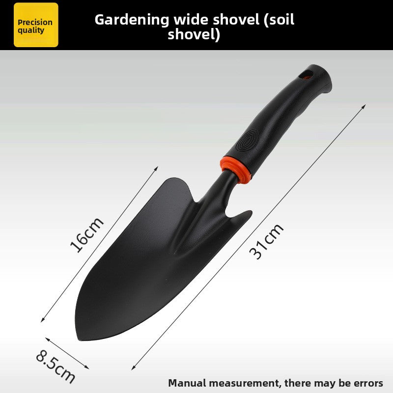 Garden Hand Tools — Heavy-Duty Carbon Steel Shovel, Rake, Hoe & Cultivator