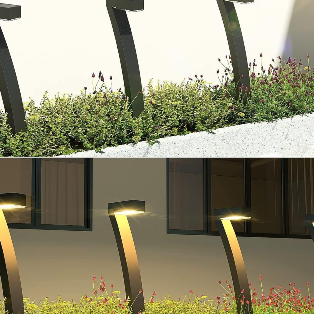 Solar Powered LED Garden Lawn Light — Outdoor Waterproof Pathway & Landscape Lighting
