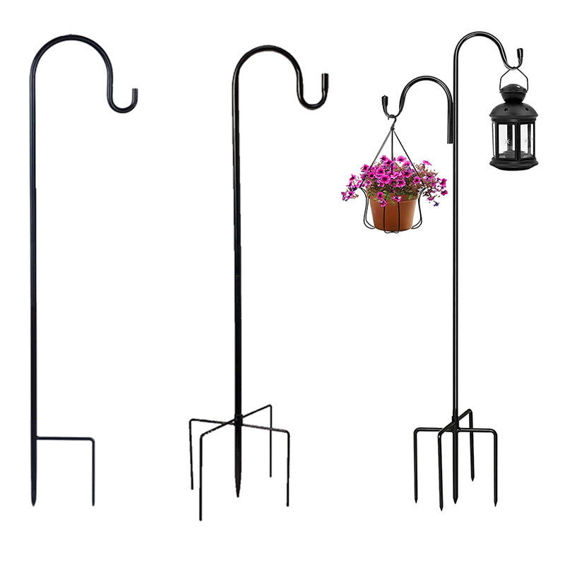 Shepherd Hook Iron Outdoor Garden Hook