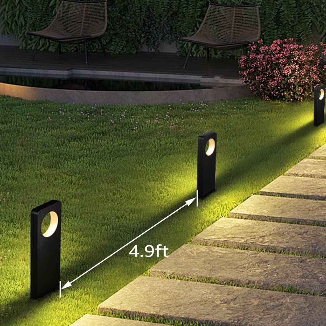 Solar Powered LED Garden Lawn Light — Outdoor Waterproof Pathway & Landscape Lighting