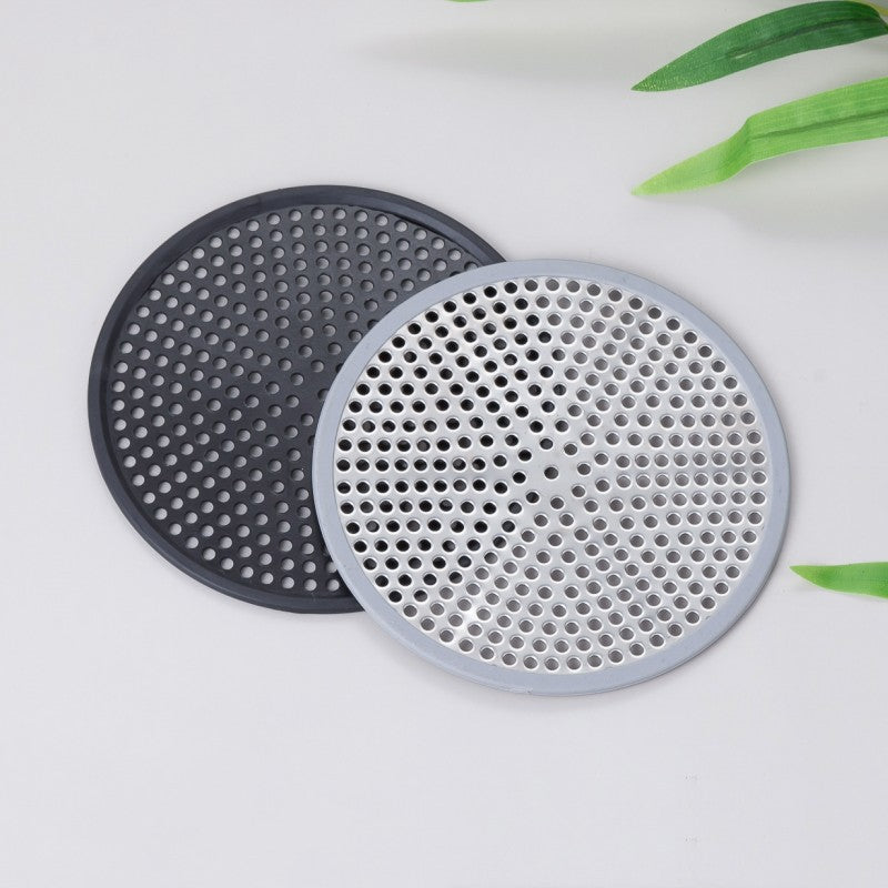 Stainless Steel Bathroom Drain Cover Hair Collector