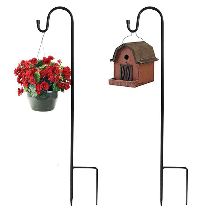 Shepherd Hook Iron Outdoor Garden Hook