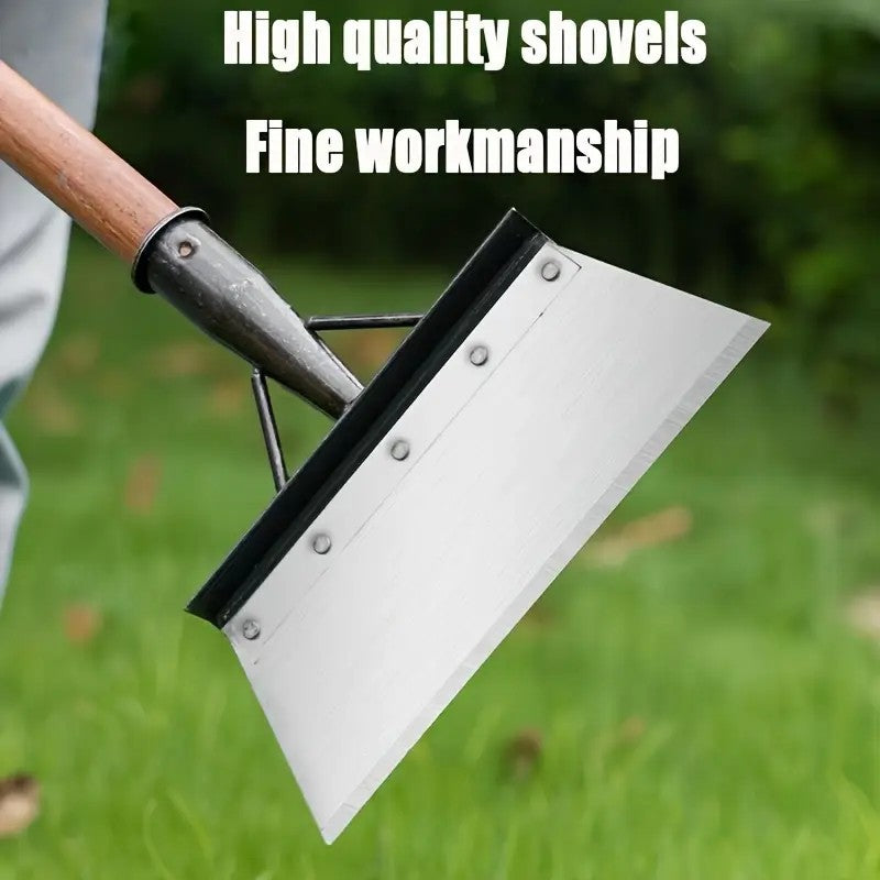 Garden Shovel — Heavy-Duty Carbon Steel Hand Spade for Digging & Transplanting