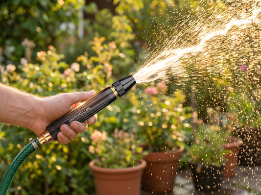 High-Pressure Garden Hose Nozzle — Adjustable Spray Gun for Watering & Car Wash