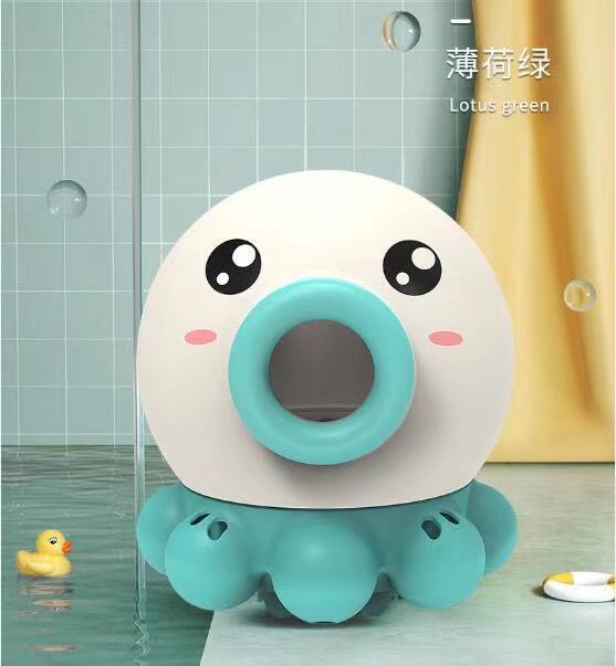 Water-Spraying Octopus Baby Bath Toy