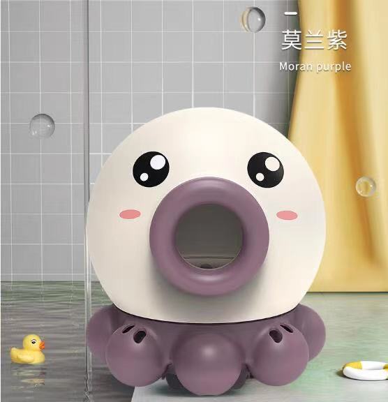 Water-Spraying Octopus Baby Bath Toy