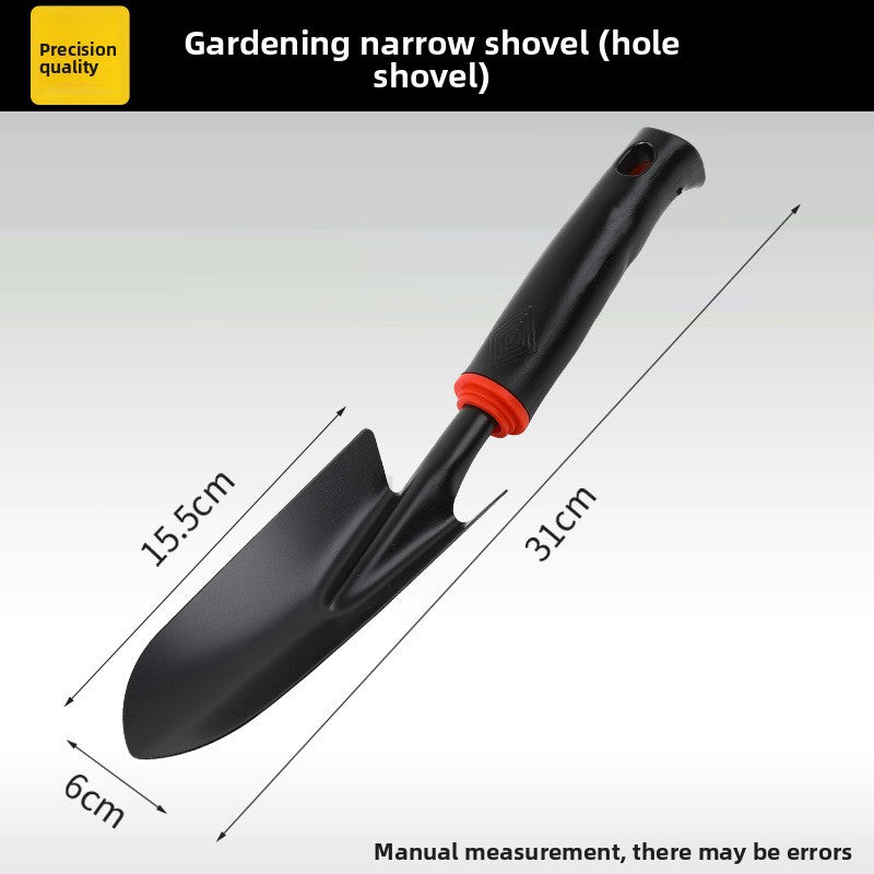 Garden Hand Tools — Heavy-Duty Carbon Steel Shovel, Rake, Hoe & Cultivator