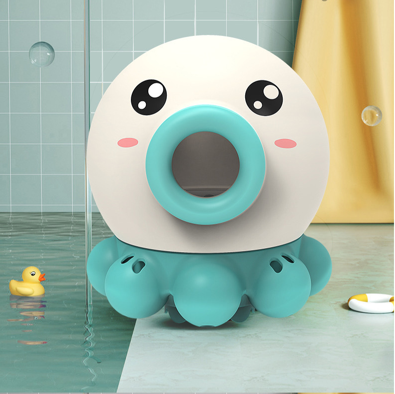 Water-Spraying Octopus Baby Bath Toy