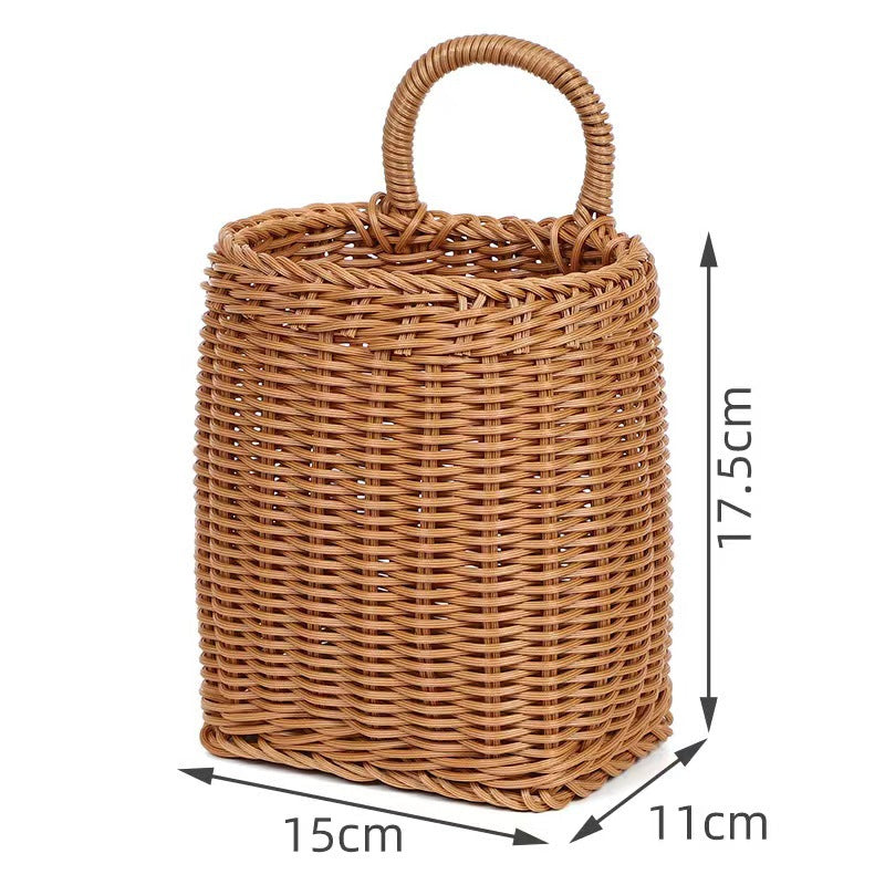 Woven Wall Mounted Storage Basket
